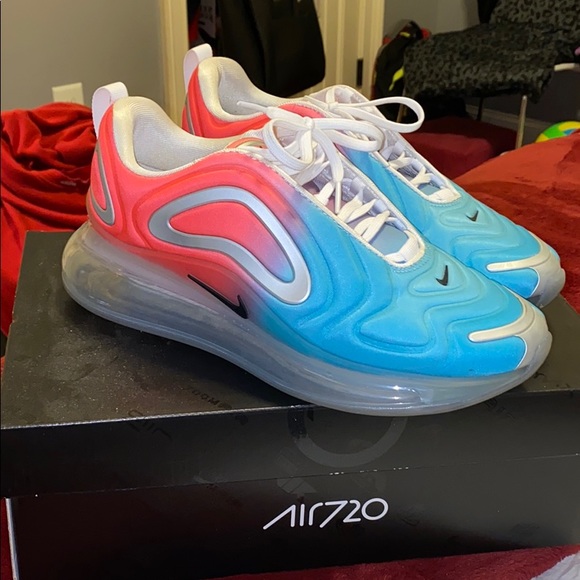 Nike air max 720 lava glow/black blue fury - Picture 4 of 4